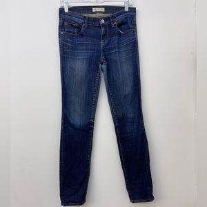 Madewell Blue Denim Skinny Jeans Womens Stretch Size 26